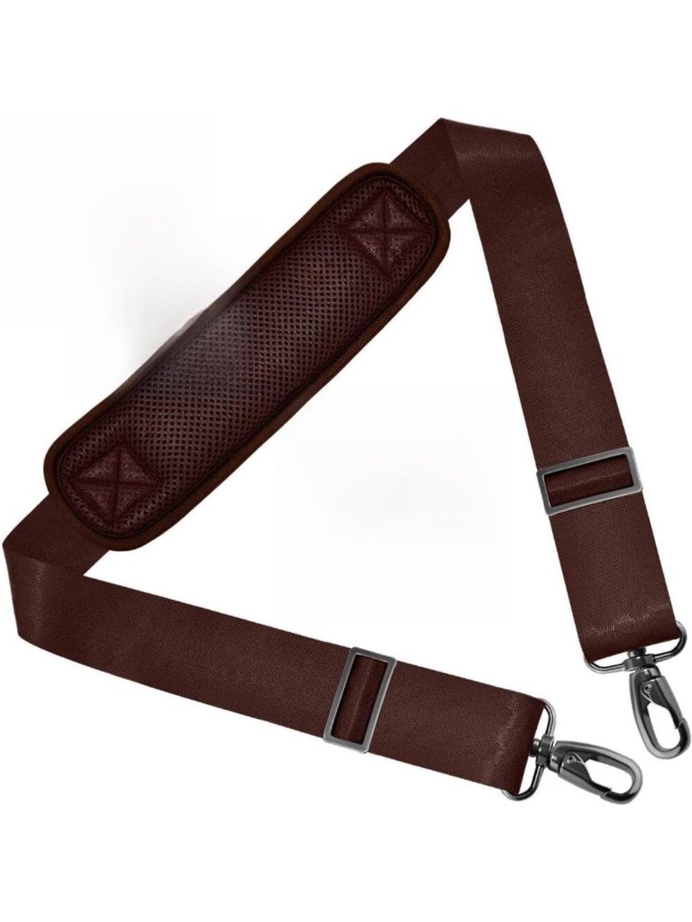 58" Adjustable Shoulder Strap with Thick Cushion Pad for Comfort and Support